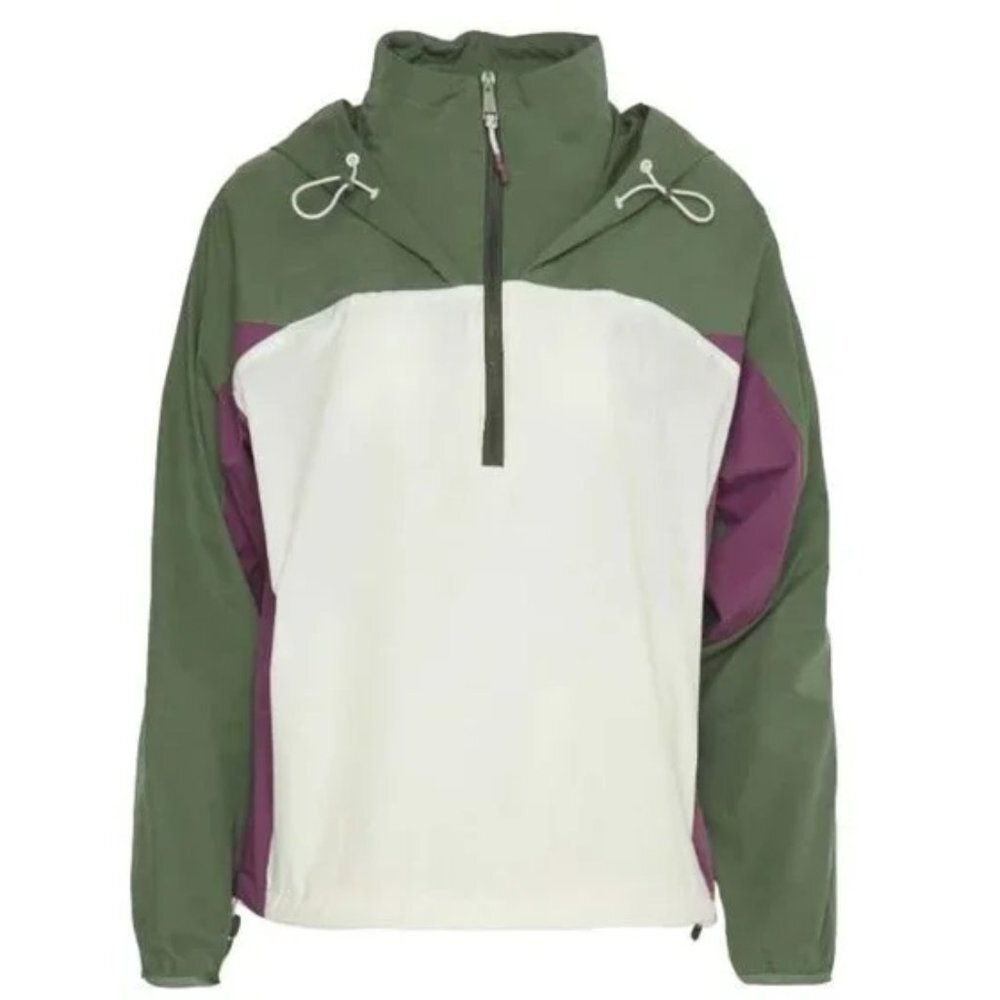 RLX Ralph Lauren packable GOLF Colorblock Taffeta Anorak/ Windbreaker
